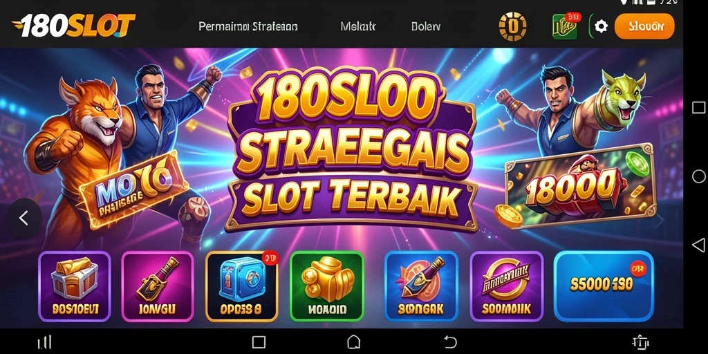 Tampilan menarik dari gameplay 180SLOT yang menyenangkan.