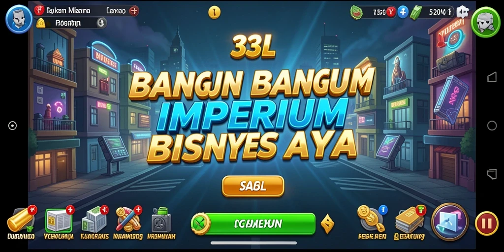 Tampilan gameplay menarik dari 33L yang menantang strategi bisnis.