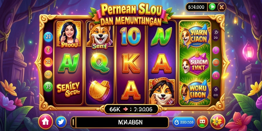 Tampilan gameplay seru permainan Slot 66K yang mengasyikkan.