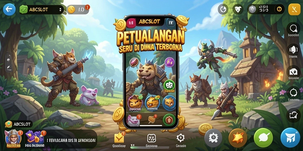 Tampilan permainan Open World yang memukau dan detail.