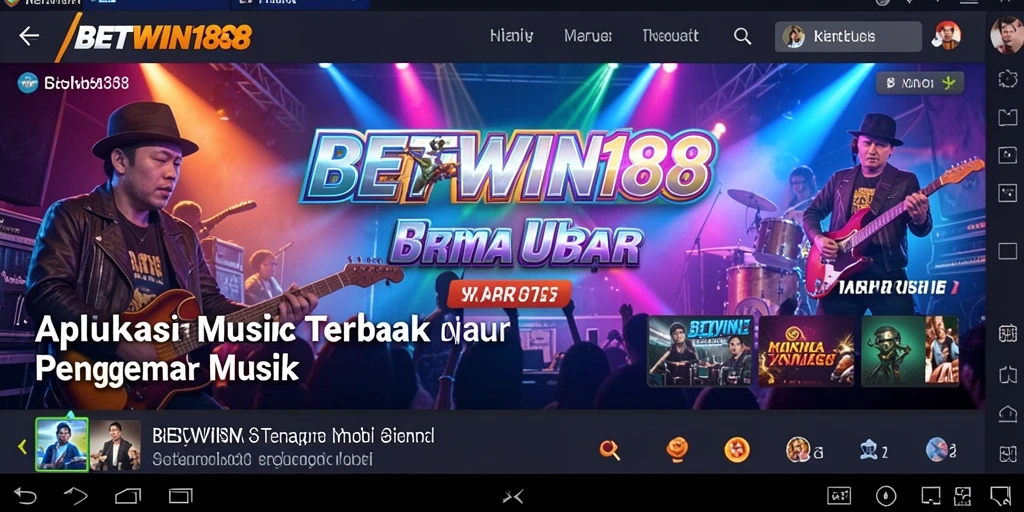 Screenshot utama BETWIN188 menampilkan gameplay menyenangkan dengan musik favorit.