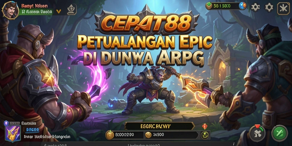 Tampilan gameplay ARPG yang menarik dan penuh aksi.