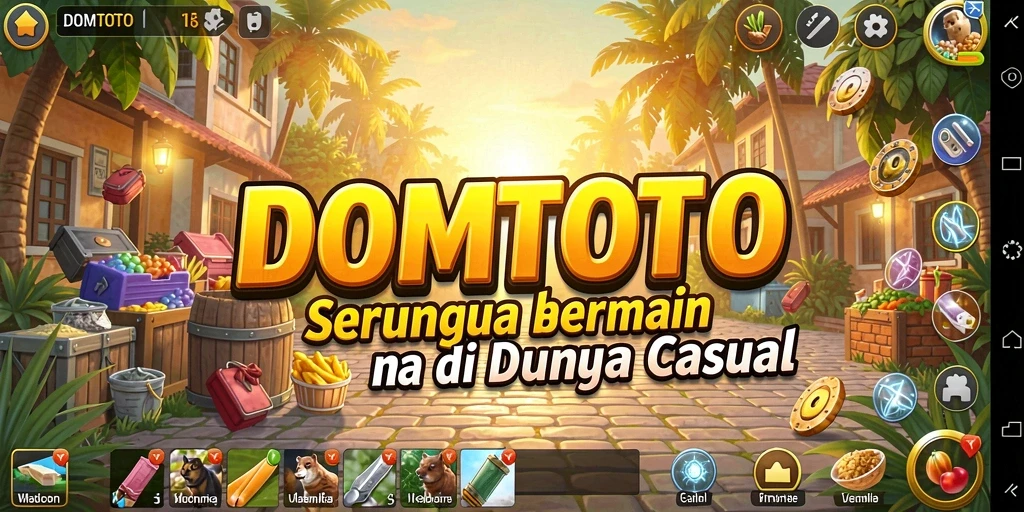 Tampilan gameplay DOMTOTO yang mengasyikkan dan penuh warna.