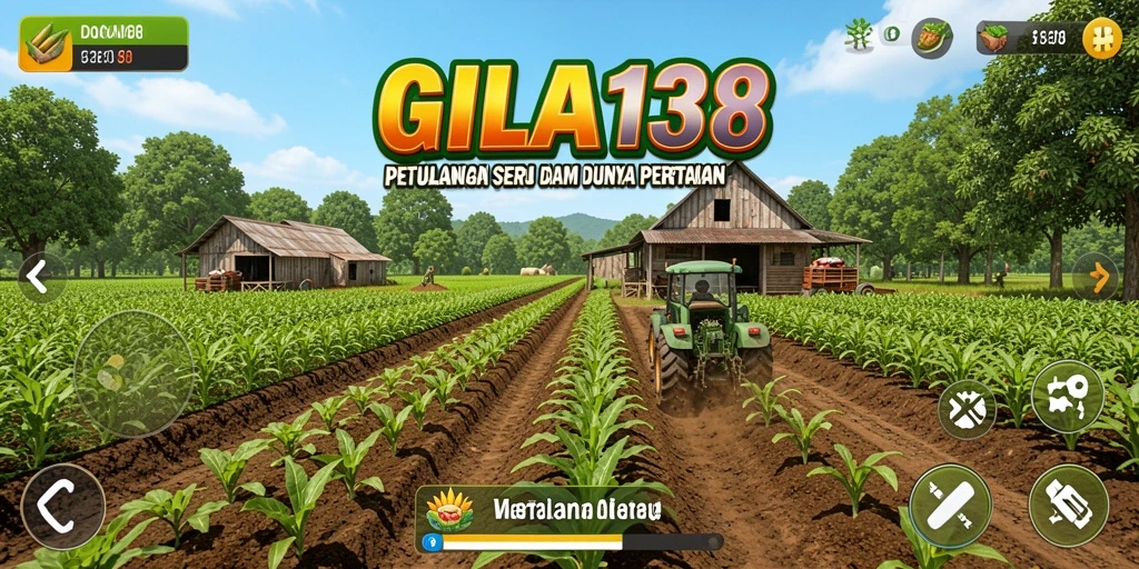 Tampilan gameplay GILA138 yang menawan dan menyenangkan dalam bertani.