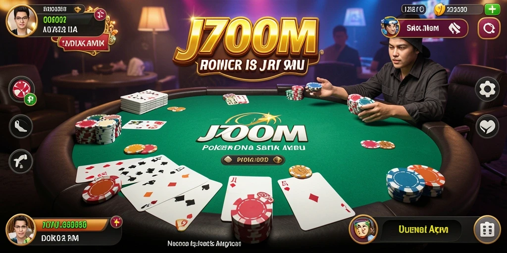 Tampilan gameplay J200M yang menegangkan dan interaktif