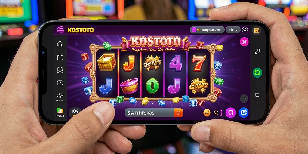 Tampilan menawan dari gameplay KOSTOTO yang mendebarkan.