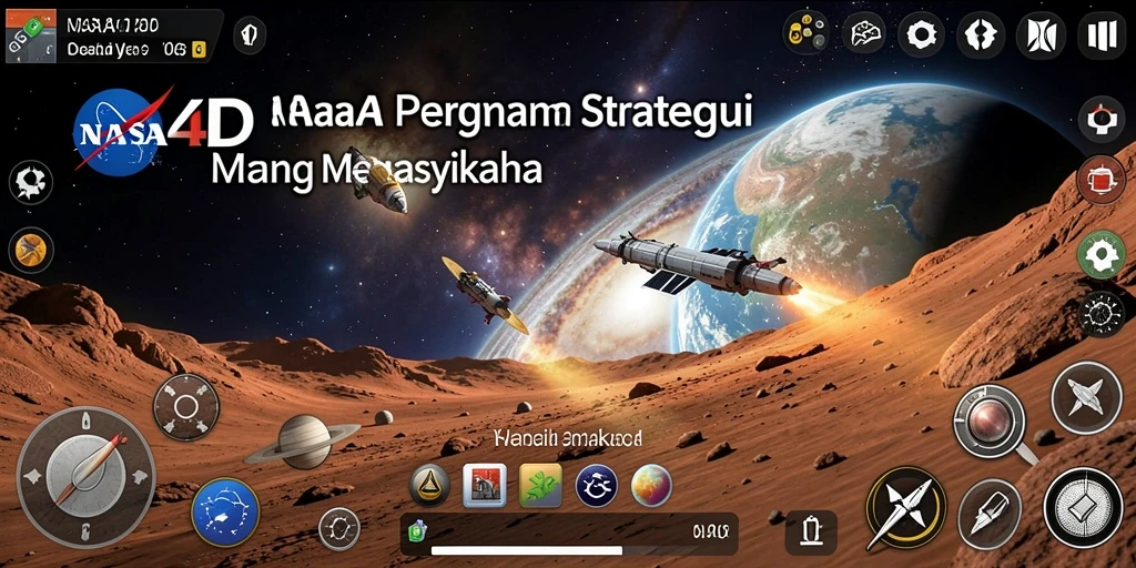Tampilan gameplay yang seru dan interaktif di NASA4D.