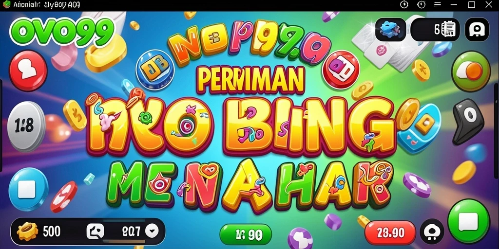 Tampilan gameplay Bingo yang seru dan interaktif di OVO99.
