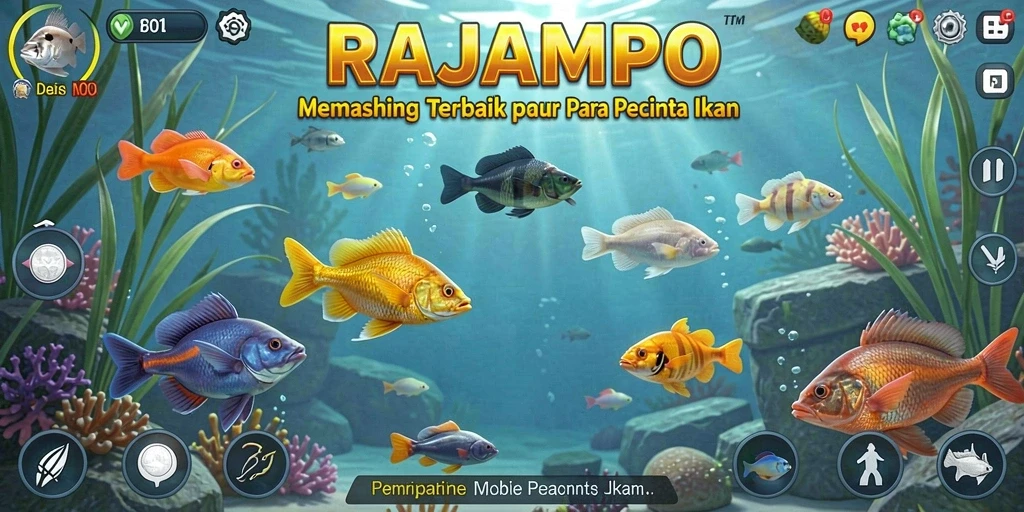 Tangkapan ikan besar dan suasana tenang dalam RAJAMPO.