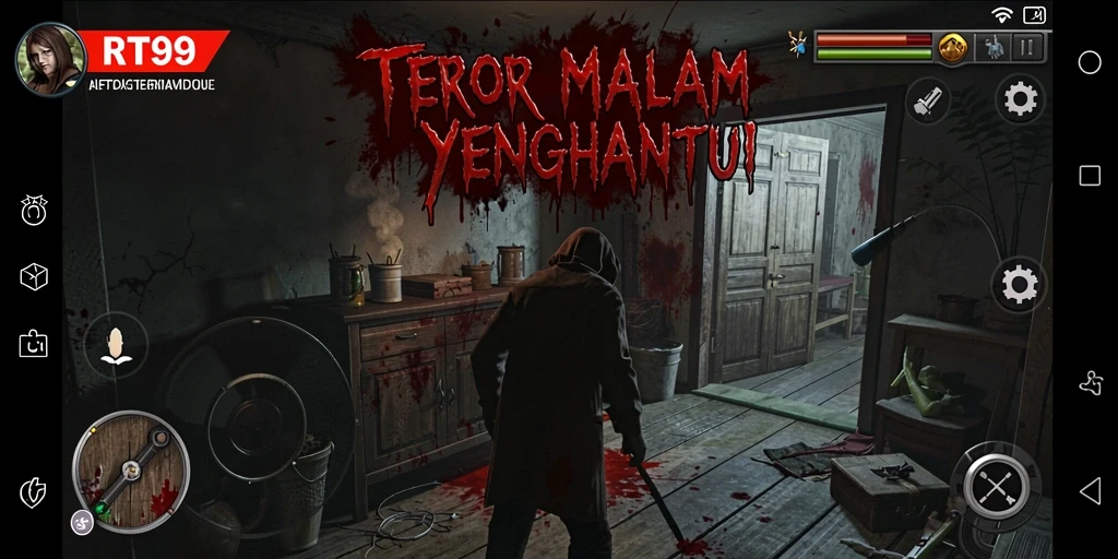 Gameplay menegangkan RT99 yang penuh kengerian.
